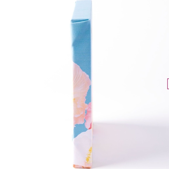 ❤SOLD❤ PAPAYRUS BLOOM ALWAYS CANVAS WALL ART - Picture 5 of 8